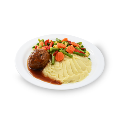 product-Aardappelpuree, Mexicomix en rundergehaktbal (N.A.)